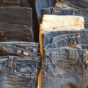 Women's lot jeans size 30